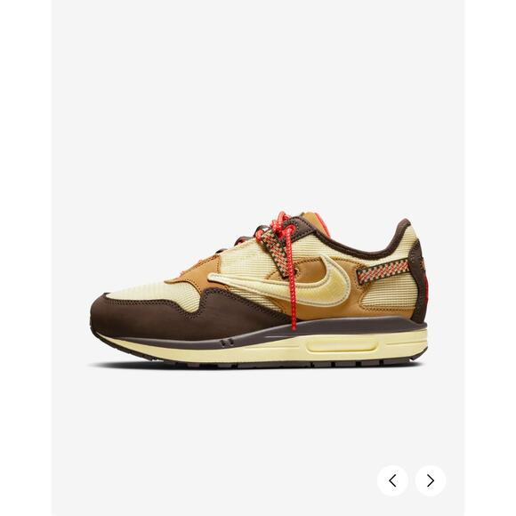 Nike Air Max 1 Travis Scott Cactus Jack Baroque Brown Mens 5 Wmns 6.5 DO9392-200
